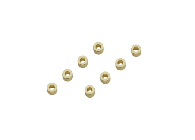 Louise R/C Aluminum Spacer 3x6x4 (8pcs), Fits LDX Drift, LRX Rally, LTX