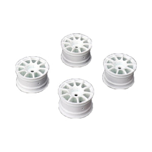 10 Spoke Wheel +1mm (White), Fits LMX