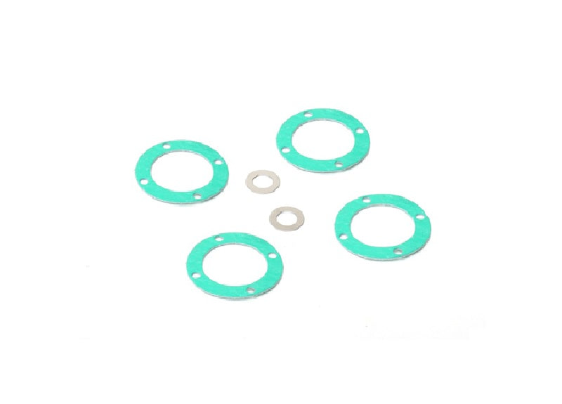 Louise R/C Diff Gasket (4pcs), Fits LRX Rally, LTX Touring, LMX