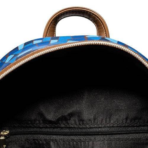 ToyShnip Loungefly Beauty and the Beast Stained-Glass Window Mini-Backpack - Entertainment Earth Exclusive — Backpacks
