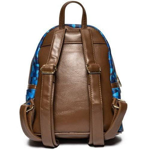 ToyShnip Loungefly Beauty and the Beast Stained-Glass Window Mini-Backpack - Entertainment Earth Exclusive — Backpacks