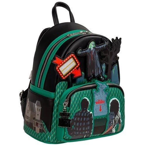 ToyShnip Loungefly Beetlejuice Graveyard Glow-in-the-Dark Mini-Backpack - Entertainment Earth Exclusive — Backpacks
