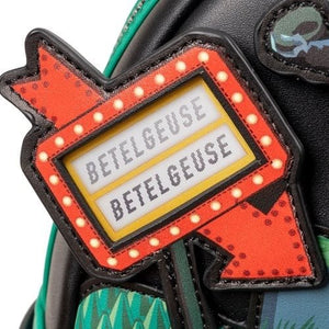 ToyShnip Loungefly Beetlejuice Graveyard Glow-in-the-Dark Mini-Backpack - Entertainment Earth Exclusive — Backpacks