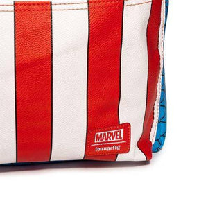 ToyShnip Loungefly Captain America Cosplay Backpack with Pin Set - Entertainment Earth Exclusive — Backpacks