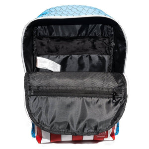 ToyShnip Loungefly Captain America Cosplay Backpack with Pin Set - Entertainment Earth Exclusive — Backpacks