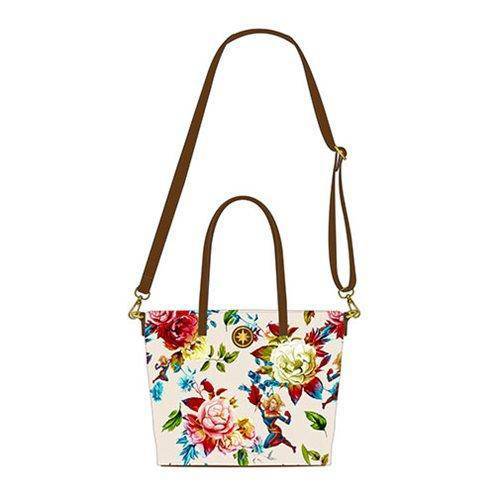 ToyShnip Loungefly Captain Marvel Floral Tote Purse — Toys & Games