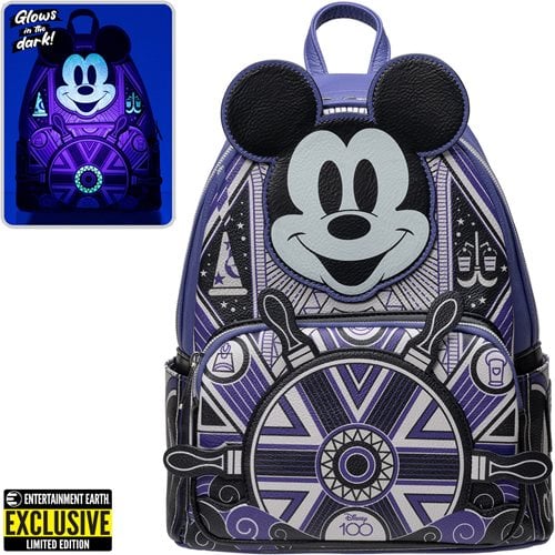 ToyShnip Loungefly Disney 100 Art Deco Mickey Mouse Mini-Backpack - Entertainment Earth Exclusive — Backpacks