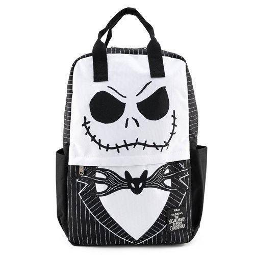 ToyShnip Loungefly Disney Jack Skellington Nylon Square Backpack — Backpacks