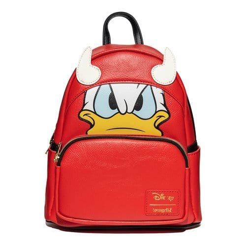 ToyShnip Loungefly Donald Duck Devil Donald Cosplay Mini-Backpack - Entertainment Earth Exclusive — Backpacks