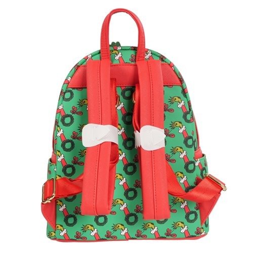 ToyShnip Loungefly How the Grinch Stole Christmas Grinch Christmas Present Mini-Backpack - Entertainment Earth Exclusive —