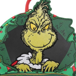 ToyShnip Loungefly How the Grinch Stole Christmas Grinch Christmas Present Mini-Backpack - Entertainment Earth Exclusive —