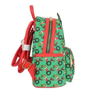ToyShnip Loungefly How the Grinch Stole Christmas Grinch Christmas Present Mini-Backpack - Entertainment Earth Exclusive —