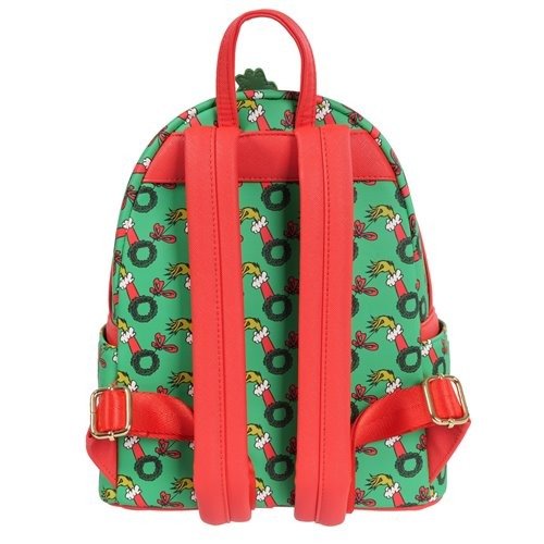 ToyShnip Loungefly How the Grinch Stole Christmas Grinch Christmas Present Mini-Backpack - Entertainment Earth Exclusive —