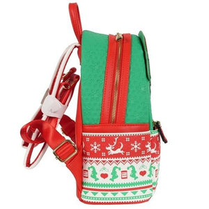 ToyShnip Loungefly How the Grinch Stole Christmas Grinch Christmas Sweater Mini-Backpack - Entertainment Earth Exclusive —