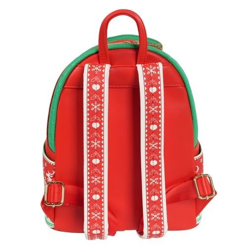 ToyShnip Loungefly How the Grinch Stole Christmas Grinch Christmas Sweater Mini-Backpack - Entertainment Earth Exclusive —