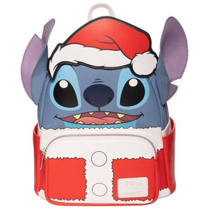 ToyShnip Loungefly Lilo & Stitch Holiday Santa Stitch Mini-Backpack- Entertainment Earth Exclusive — Backpacks