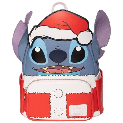 ToyShnip Loungefly Lilo & Stitch Holiday Santa Stitch Mini-Backpack- Entertainment Earth Exclusive — Backpacks