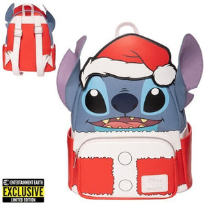 ToyShnip Loungefly Lilo & Stitch Holiday Santa Stitch Mini-Backpack- Entertainment Earth Exclusive — Backpacks