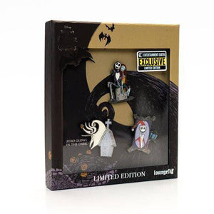 ToyShnip Loungefly Nightmare Before Christmas 3-Piece Pin Set - Entertainment Earth Exclusive — Backpacks