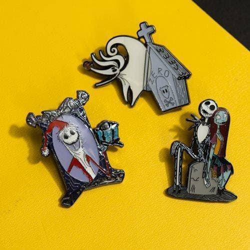 ToyShnip Loungefly Nightmare Before Christmas 3-Piece Pin Set - Entertainment Earth Exclusive — Backpacks