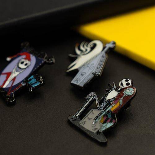 ToyShnip Loungefly Nightmare Before Christmas 3-Piece Pin Set - Entertainment Earth Exclusive — Backpacks
