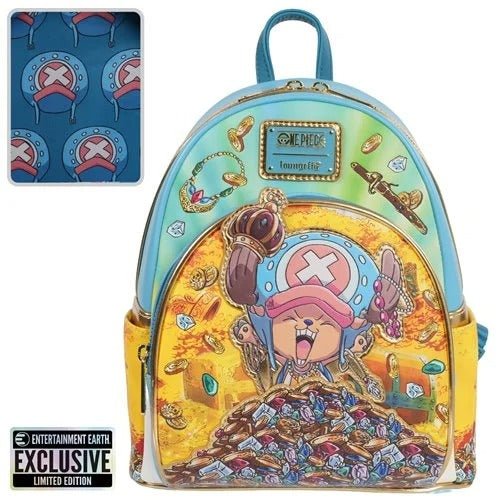ToyShnip Loungefly One Piece Tony Chopper Treasure Mini-Backpack - Entertainment Earth Exclusive — Backpacks