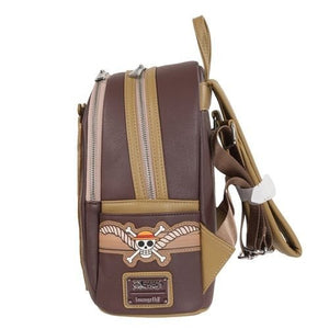 ToyShnip Loungefly One Piece Wanted Dead or Alive Monkey D. Luffy Mini-Backpack - Entertainment Earth Exclusive — Backpacks