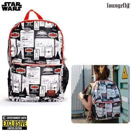 ToyShnip Loungefly Star Wars: The Empire Strikes Back 40th Anniversary Retro Toy-Inspired Backpack - Entertainment Earth