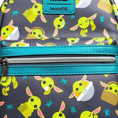 ToyShnip Loungefly Star Wars The Mandalorian The Child Mini-Backpack - Entertainment Earth Exclusive — Backpacks