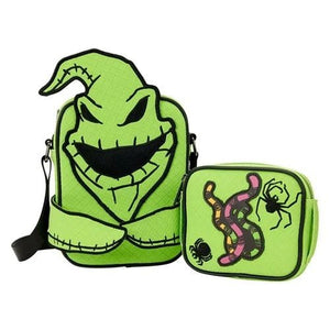 ToyShnip Loungefly The Nightmare Before Christmas Oogie Boogie Glow-in-the-Dark Crossbuddies Bag — Backpacks