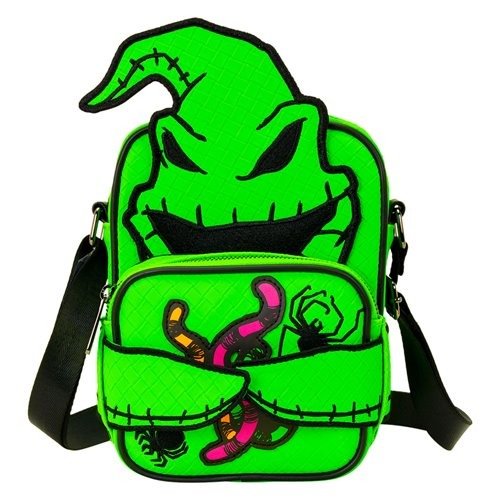 ToyShnip Loungefly The Nightmare Before Christmas Oogie Boogie Glow-in-the-Dark Crossbuddies Bag — Backpacks