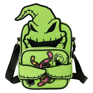 ToyShnip Loungefly The Nightmare Before Christmas Oogie Boogie Glow-in-the-Dark Crossbuddies Bag — Backpacks