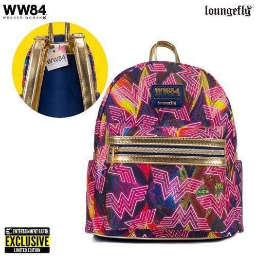 ToyShnip Loungefly Wonder Woman 1984 WW84 Mini-Backpack - Entertainment Earth Exclusive — Toys & Games