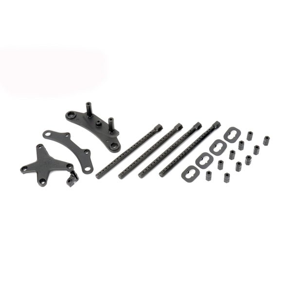 Louise R/C Front Bumper Holder Set, for T410 Drift & Rally