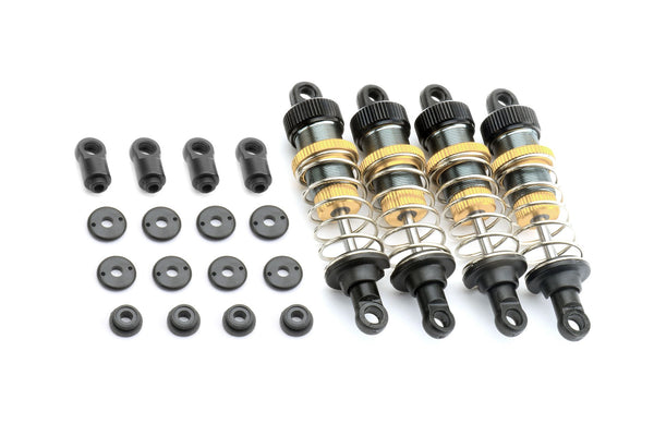 T410 Rally Shocks (Aluminum/ 65mm), Fits T410 Drift