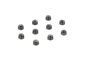 Louise R/C M3 Thin Nylon Locking Hex Nut, for LRX Rally, Fits LDX Drift