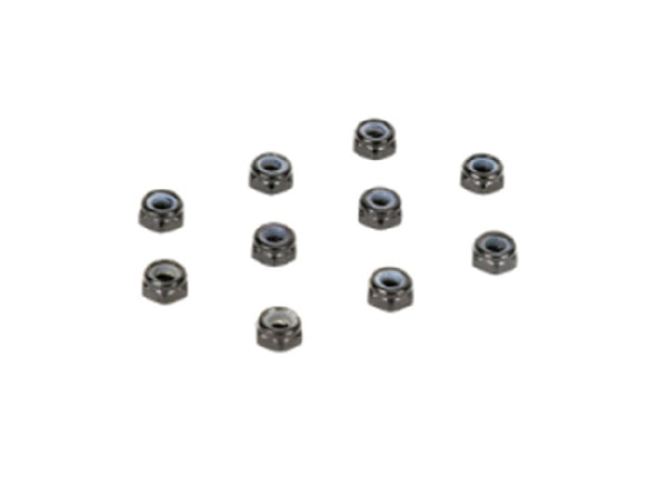 Louise R/C M3 Thin Nylon Locking Hex Nut, for LRX Rally, Fits LDX Drift