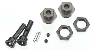 Tekno RC TKR1654-17 17mm M6 Driveshaft Hub Adapter Set Stampede/Slash 4x4 2WD