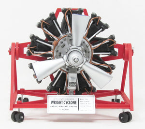 1/12 Wright Cyclone 9 Radial Engine STEM Plastic Model Kit