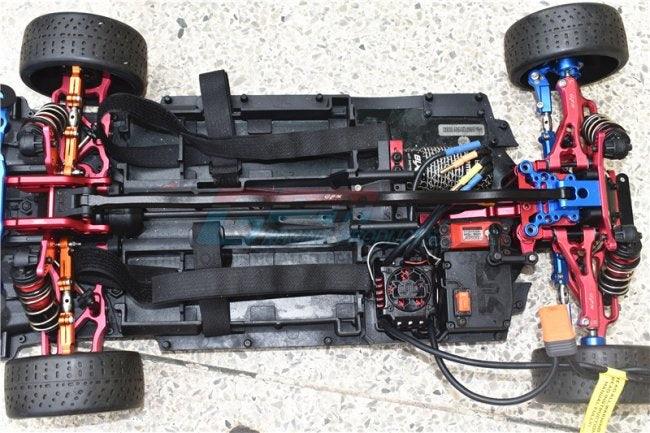 GPM MAF025-Red ALUMINUM CENTER BRACE BAR Arrma Limitless