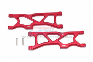 GPM MAKS056-RED ALUMINUM REAR LOWER ARMS ARRMA 1/10 KRATON 4S BLX