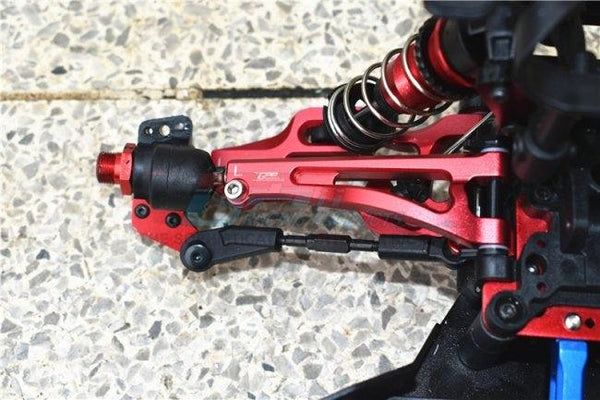 GPM ALUMINUM FRONT UPPER ARMS ARRMA 1/7 MOJAVE 6S BLX RED