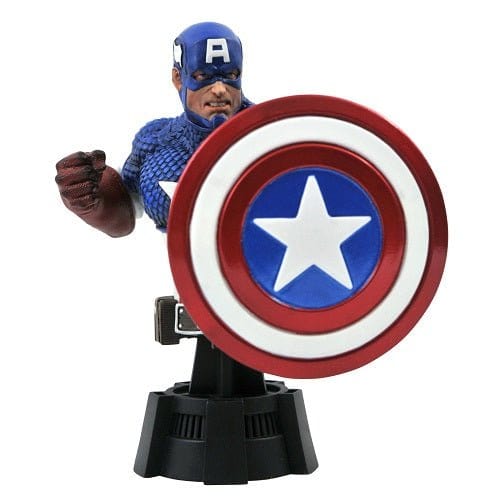 ToyShnip Marvel Comic Captain America 1/7 Scale Bust — Action Figure