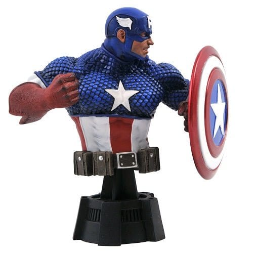 ToyShnip Marvel Comic Captain America 1/7 Scale Bust — Action Figure