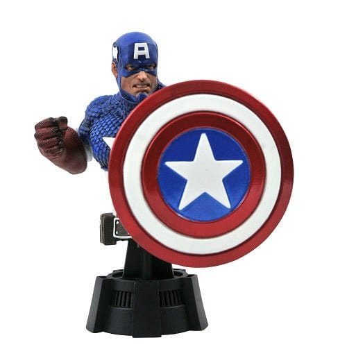 ToyShnip Marvel Comic Captain America 1/7 Scale Bust — Action Figure