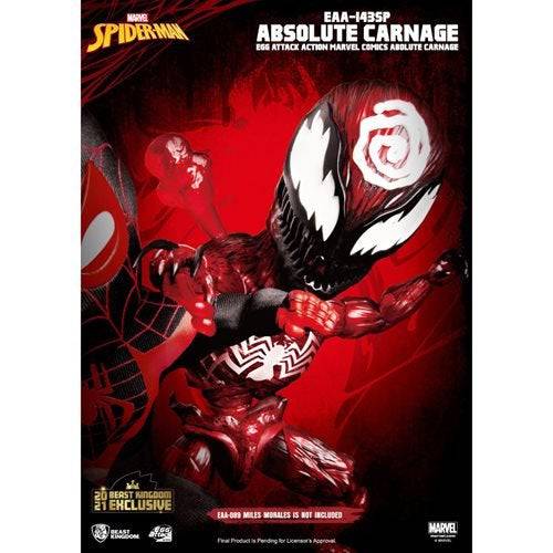 ToyShnip Marvel Comics Absolute Carnage EAA-143SP Beast Kingdom Summer Exclusive Action Figure — Action & Toy Figures