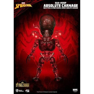 ToyShnip Marvel Comics Absolute Carnage EAA-143SP Beast Kingdom Summer Exclusive Action Figure — Action & Toy Figures