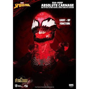 ToyShnip Marvel Comics Absolute Carnage EAA-143SP Beast Kingdom Summer Exclusive Action Figure — Action & Toy Figures