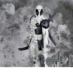 ToyShnip Marvel Deadpool The New Mutants #98 Line Art 1:10 Scale Posed Figure with Scene - Gold Label Exclusive — Action &