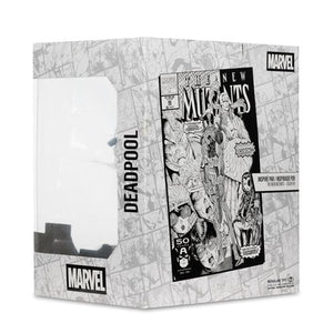 ToyShnip Marvel Deadpool The New Mutants #98 Line Art 1:10 Scale Posed Figure with Scene - Gold Label Exclusive — Action &